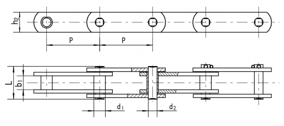 不銹鋼污水處理鏈